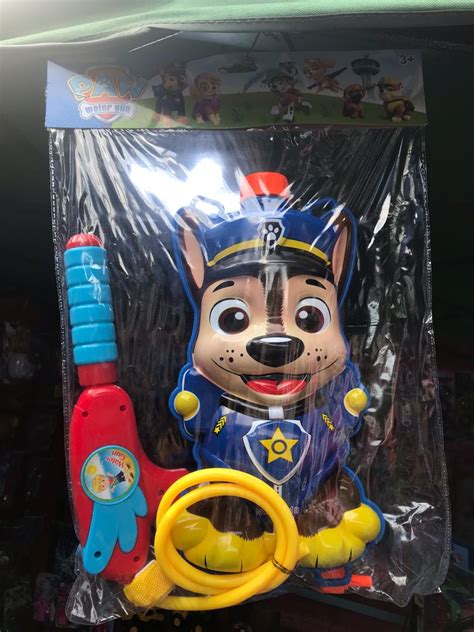 Chase Paw Patrol Water Gun Backpack Hobbies And Toys Toys And Games On