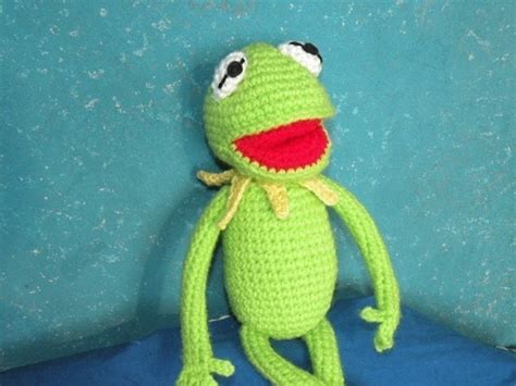Instant Download Pdf Kermit The Frog 14 Inches 35 Cm Amigurumi