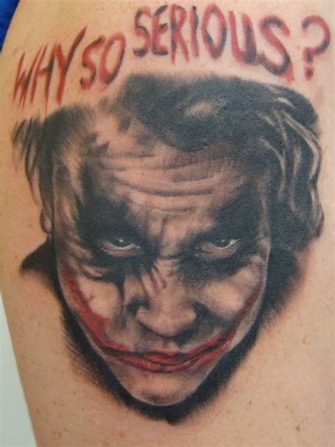 Award winning tattoo artist james haun (american art studios) lays down a sick heath ledger joker tattoo. 30+ Awesome Heath Ledger Joker Tattoos