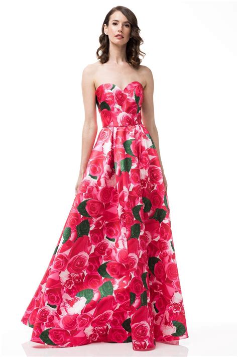 Elegant Floral Formal Dress Tr77329 Formal Dresses Floral Dress