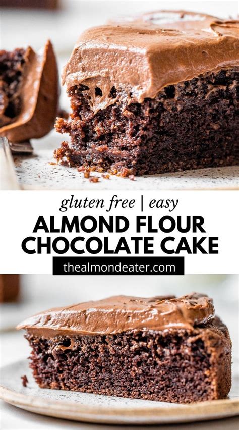easy almond flour chocolate cake recipe that s incredibly moist and topped with the most delici