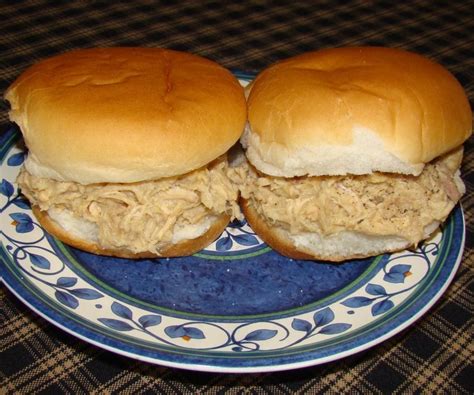 Shredded Chicken Sandwich Recipe Canned Chicken