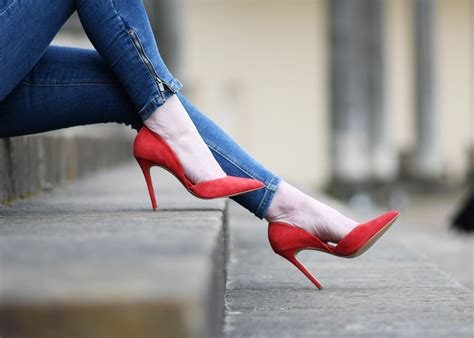 Bright Red Stiletto Heeled Shoes From Houseoffraser 1 Stiletto Heels