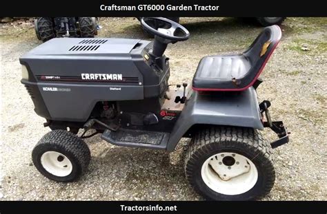 Craftsman Gt6000 Price Specs Review Attachments 2023