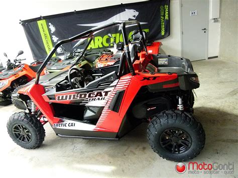 Built to handle boldly, corner ruthlessly and dominate the most extreme terrain. MotoConti - UTV-SSV Arctic cat Wildcat Trail 700 XT 2020