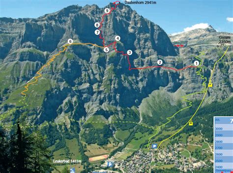 Daubenhorn (Leukerbad) - Switzerland & Germany