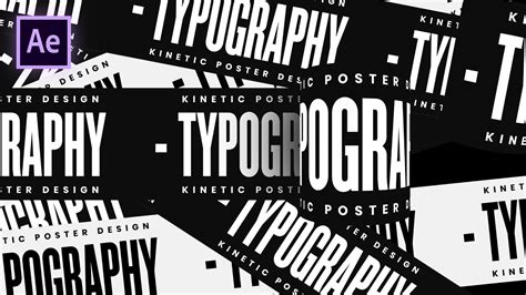 After Effects Tutorial Rolling Typography Motion Graphics In After