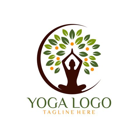 Yoga Logo Design Vector Template 8912556 Vector Art At Vecteezy