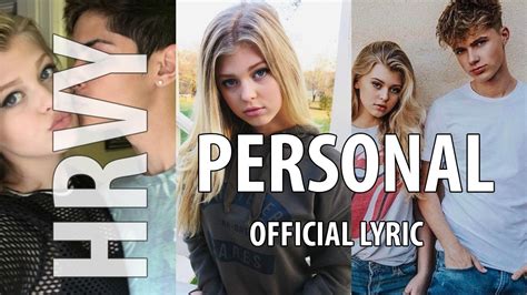 Hrvy Personal Official Lyric Video Youtube