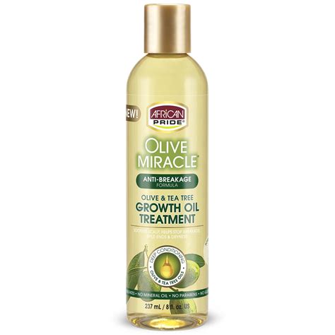 African Pride Olive Miracle Hair Growth Oil 8 Fl Oz Walmart