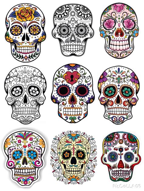 Design Ideas Part 1 Mexican Day Of The Dead Mexican Skull Tattoos