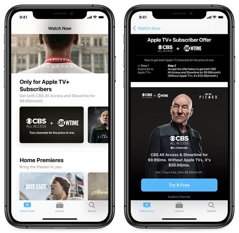 Apple Offers Cbs All Access And Showtime Bundle For Apple Tv