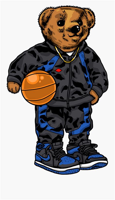 In today's video, i show the behind the scenes process of creating these cartoon drip jordan 1's! Michael Jordan The Bear - Cartoon , Free Transparent ...
