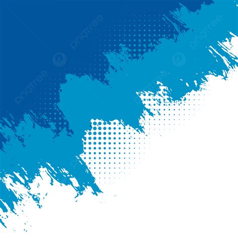 Abstract Blue Grunge Background With Halftone Effect Background