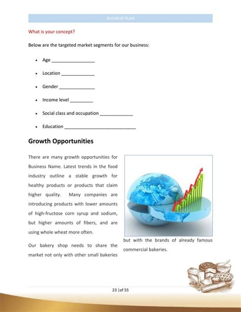 We greatly appreciate any advice you can provide on this topic. Bakery Business Plan Template Sample Pages | Bakery business plan, Business plan template ...