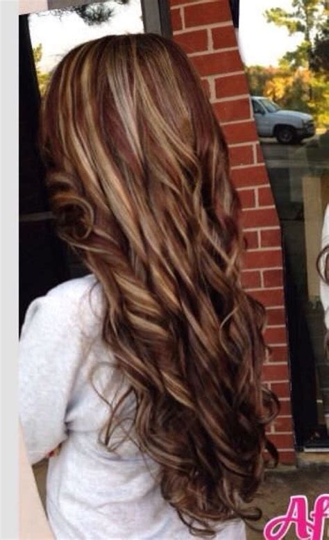 Red Brown Hair With Blonde Highlights - Auburn Hair Blonde Highlights Pictures, Images and Stock Photos
