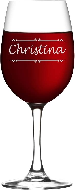 Custom Elegant Wine Glass