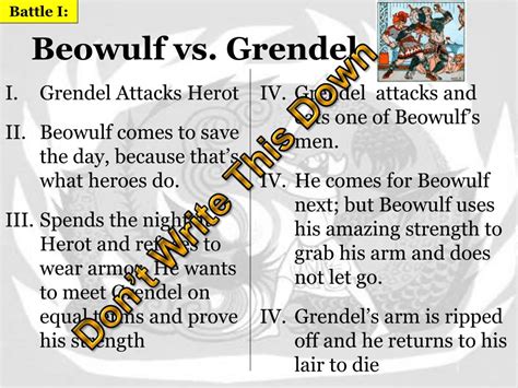 Ppt Mr Upchurchs Communication Arts Ii Beowulf An Overview