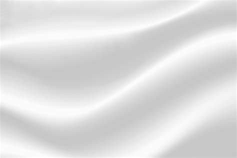 Abstract Background White Cloth With Soft Waves Texture And Pattern Smooth Elegant White Silk