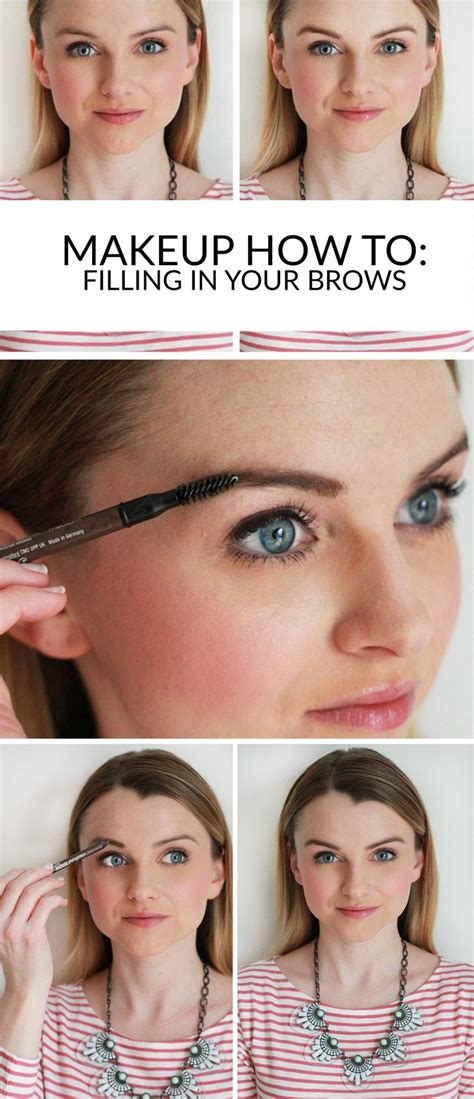 How To Fill In Your Eyebrows Easy Eyebrow Tips Poor