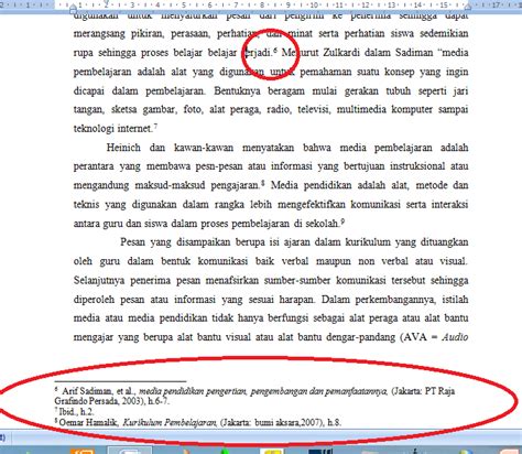 Tanda rujukan nota dan teks catatan kaki. Cara Membuat Catatan Kaki di Word 2010, Super Cepat ...