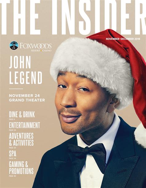 This will be collected by credit card. Foxwoods Insider: November & December 2018 by Foxwoods ...