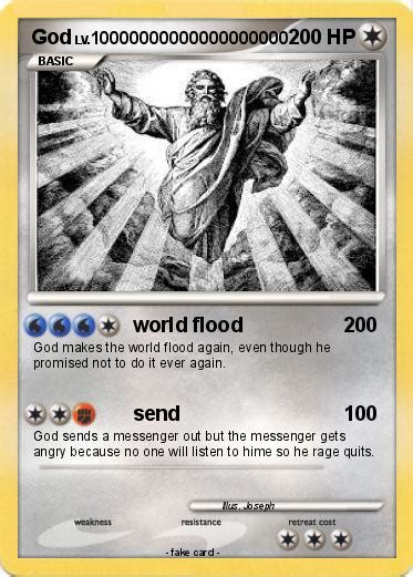 Pokemon card maker lets you make realistic looking pokemon cards quickly and easily! Pokémon God 903 903 - world flood - My Pokemon Card