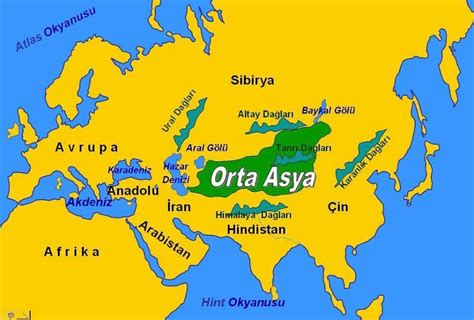 Türklerin Anayurdu Orta Asya Konu Özeti SosyalDersi Net