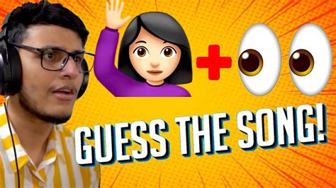 Guess The Song By Emojis Challenge Youtube