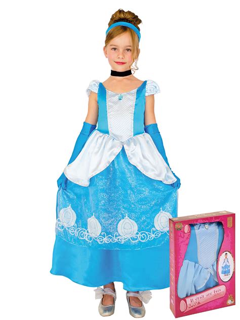 Disfraz De Princesa Azul Niña Caja Disfraces Niñosy Disfraces