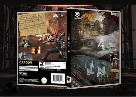 A pair of resident evil box i made simultaneously. Resident Evil 4 GameCube Box Art Cover by Masloff