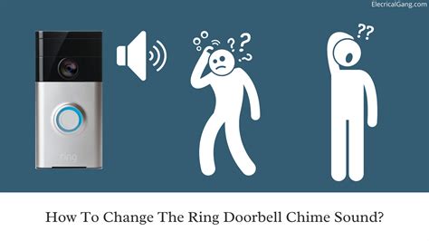 How To Change Ring Doorbell Sound Outside