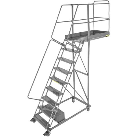 Ballymore Cl 9 35 9 Step Heavy Duty Steel Rolling Cantilever Ladder