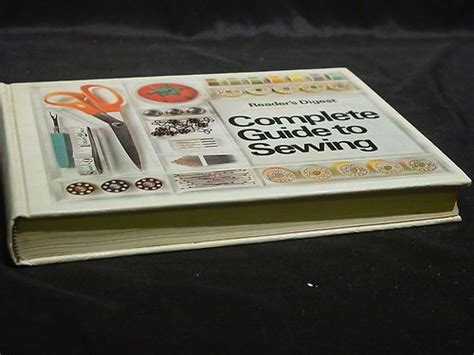 1976 Readers Digest Complete Guide To Sewing Hardcover Book Readers