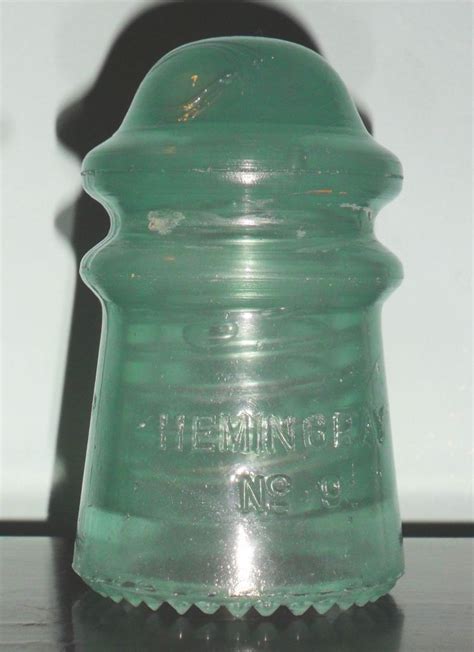 Hemingray No 9 Patent May 2 1893 Glass Telephone Insulator
