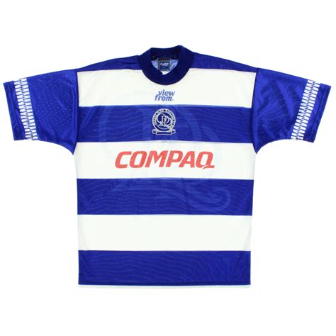 Queens park rangers qpr 2001 2002 home football shirt jersey lecoqsportif. 1995-96 QPR Home Shirt L for sale