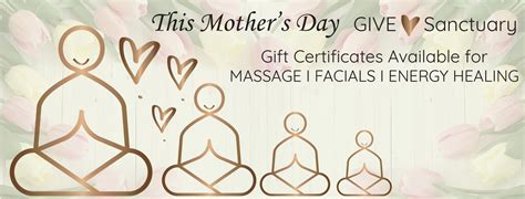 Mothers Day Spa Massage T Certificates Bronxville Wellness Sanctuary