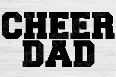 Download Cheer Dad Svg, Cheer Svg, Cheerleading Svg Files for ...