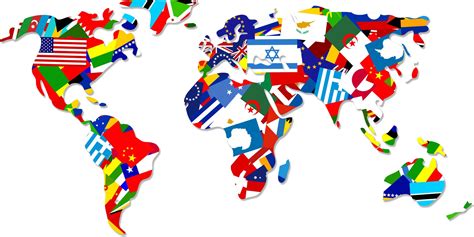 World Flag Map Immagine Gratis Public Domain Pictures