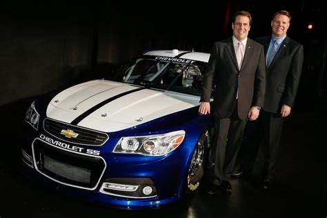 All race communications between car, spotter and driver are analog in the clear. 2013 Chevrolet SS NASCAR Race Car Revealed, Previews RWD ...