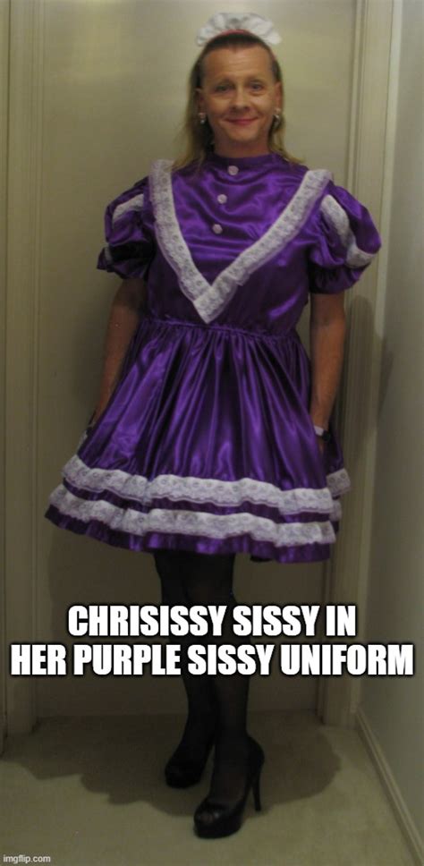Chrisissy In Her Purple Sissy Dress Imgflip
