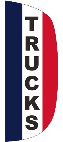 Flf 3x8 Trucks Trucks 3′ X 8′ Message Flutter Flag Hanover Flag Company