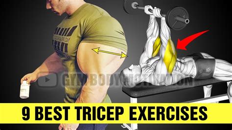 Top 9 Worlds Best Tricep Exercises To Build Bigger Arms Cable Arm