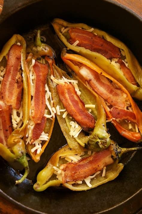 Roasted Hatch Chile Bacon And Eggs Recipe Cooking On The