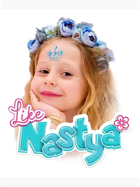 Like Nastya Like Nastya 2022 Tshirt Nastya Youtuber Nastya Photo