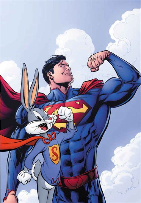 Superman And Bugs Bunny By Polskienagrania1990 On Deviantart