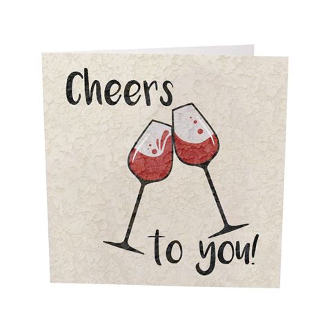 Cheers To You Card Designed By Boo