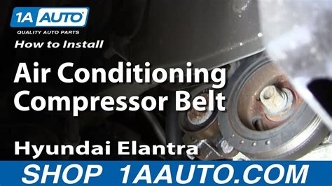 How To Install Replace The Air Conditioning Compressor Belt 2001 06