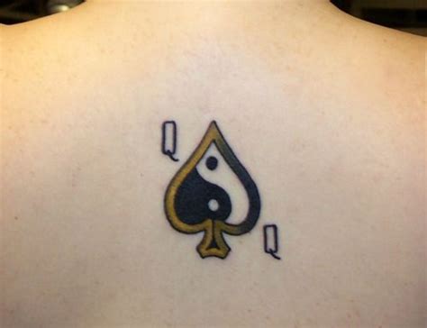 wife is a slut with a queen of spades tattoo tattoo ideas and designs tattoos ai
