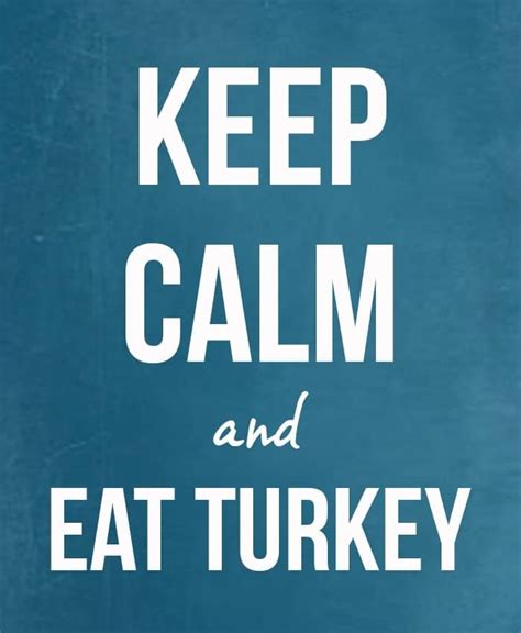 keep calm and eat turkey fit foodie finds